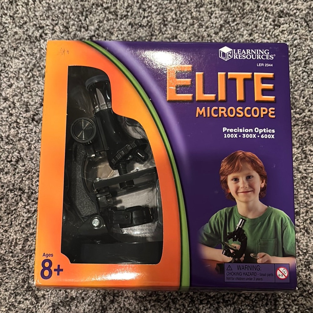 New in box Learning resources Elite microscope
